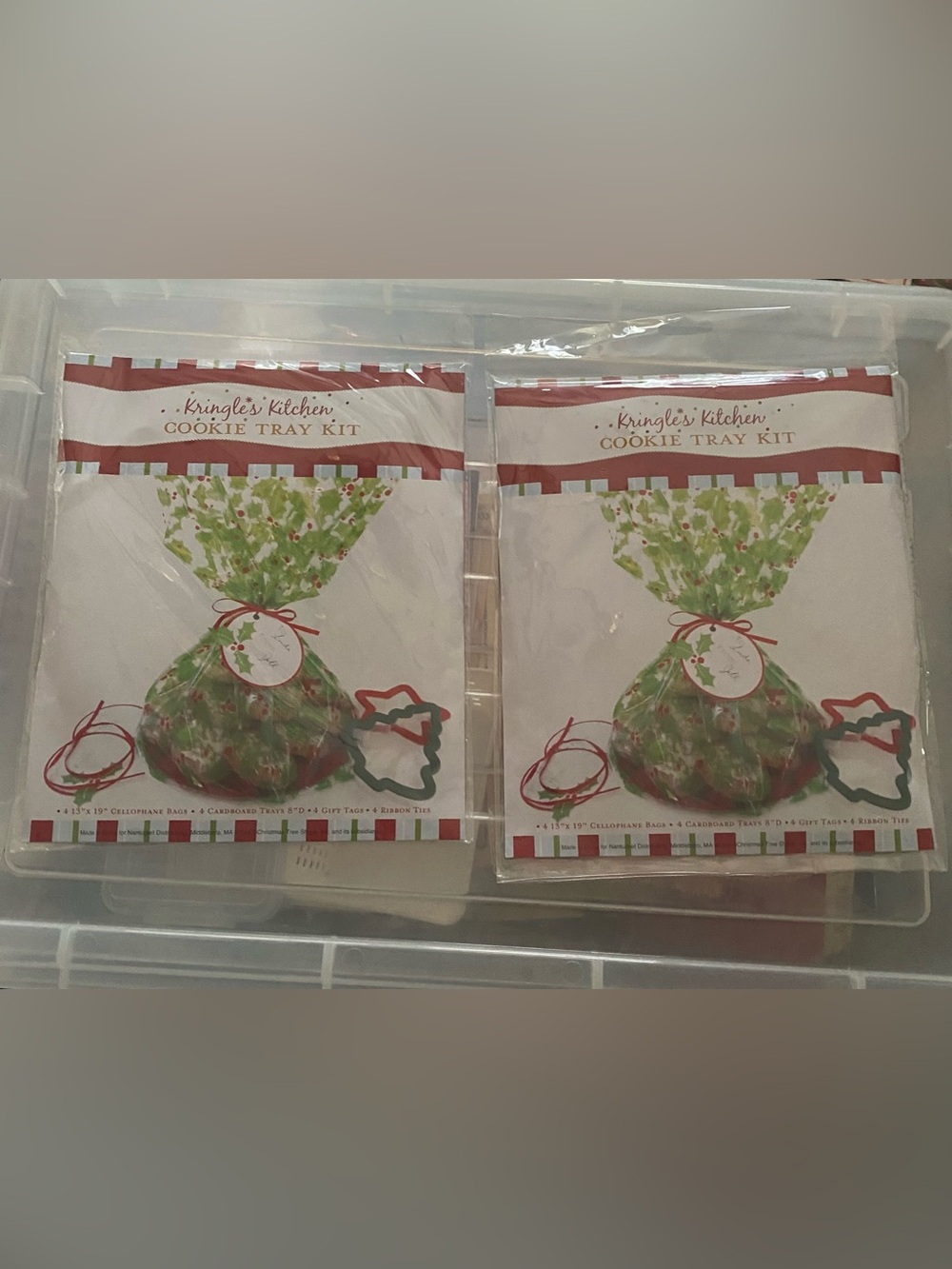Kringles Kitchen Cookie Tray Kit. Set of 2